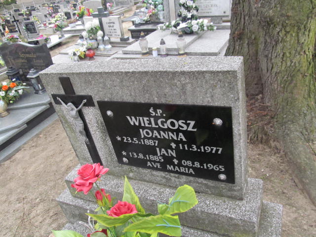 Joanna Wielgosz 1887 Laski Trzcinica - Grobonet - Wyszukiwarka osób pochowanych