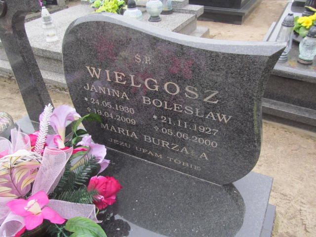 Janina Wielgosz 1930 Laski Trzcinica - Grobonet - Wyszukiwarka osób pochowanych