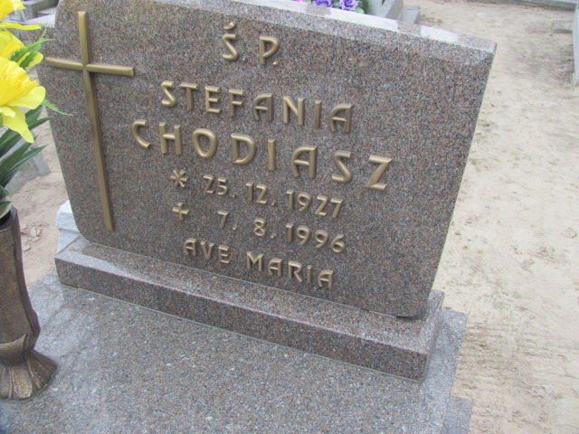 Stefania Chodiasz  1927 Laski Trzcinica - Grobonet - Wyszukiwarka osób pochowanych